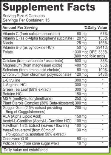 Cardio Vascular Support Ncvitamins